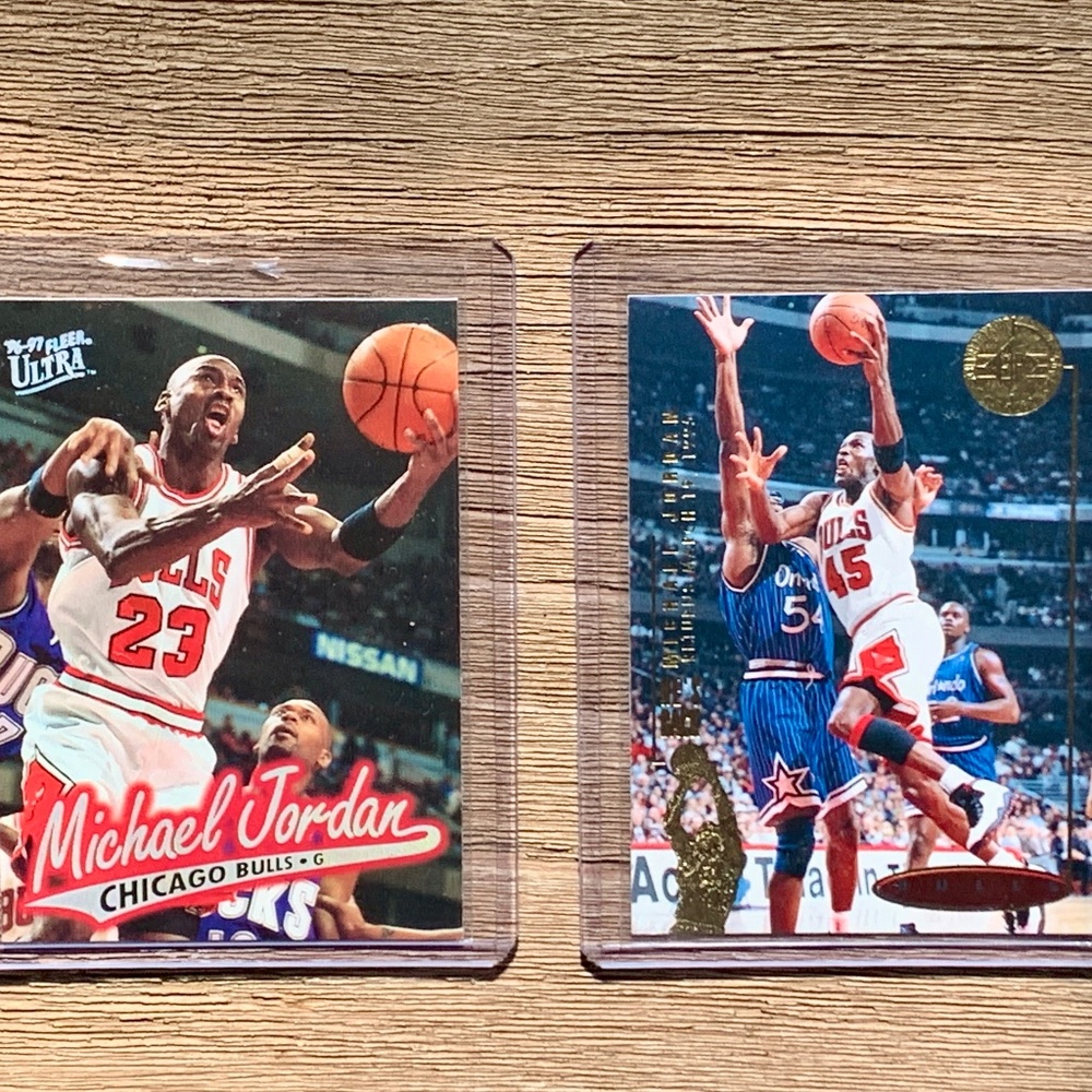 ⭐️HOST PICK⭐️ MICHAEL JORDAN NBA Cards, /Fleer '96-7 & Upper Deck 1995 - Picture 16 of 16